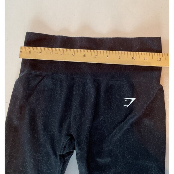 NWT Gymshark Womens Blk High-Waisted Leggings M Lightweight Stretchy Activewear - Picture 2 of 7